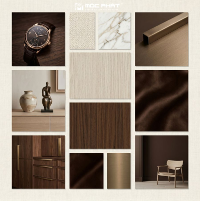 0358 CLOVIA WALNUT - Khi sắc nâu óc chó kể câu chuyện của sự tĩnh lặng